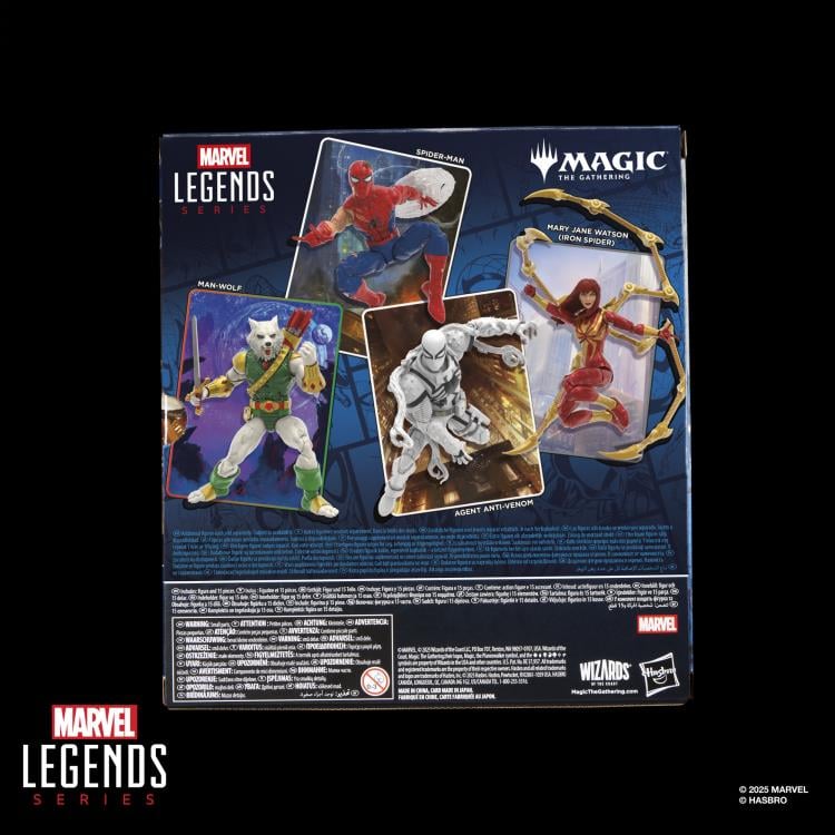 Marvel Legends Agent Anti-Venom Action Figure with Exclusive Magic The Gathering Promo Card