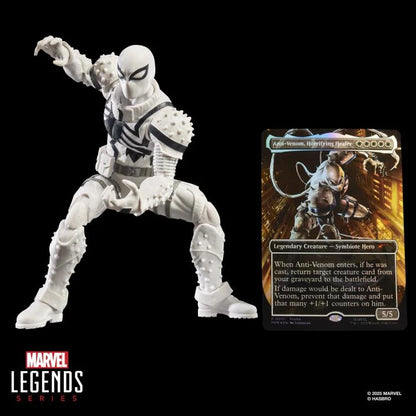 Marvel Legends Agent Anti-Venom Action Figure with Exclusive Magic The Gathering Promo Card