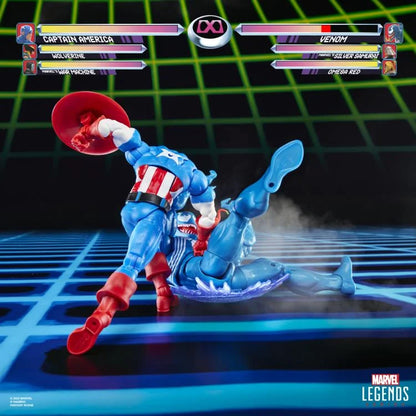 Captain America vs. Venom Marvel Legends Gamerverse Action Figure Two-Pack