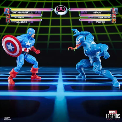 Captain America vs. Venom Marvel Legends Gamerverse Action Figure Two-Pack