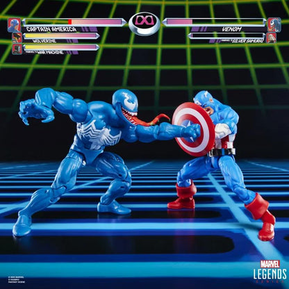 Captain America vs. Venom Marvel Legends Gamerverse Action Figure Two-Pack