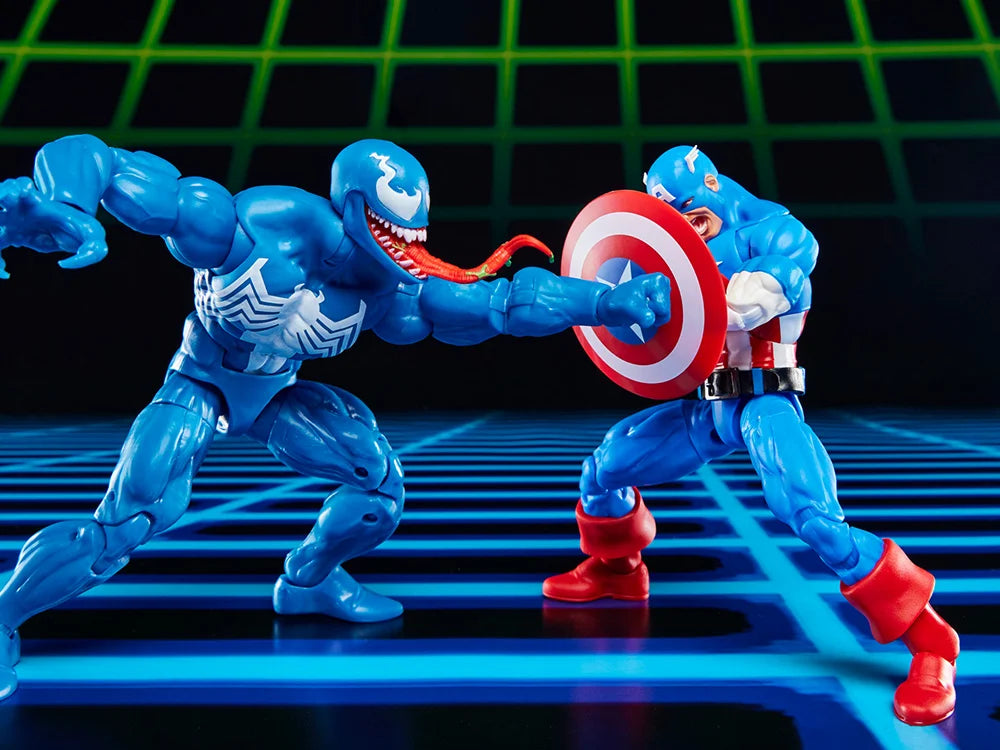 Captain America vs. Venom Marvel Legends Gamerverse Action Figure Two-Pack