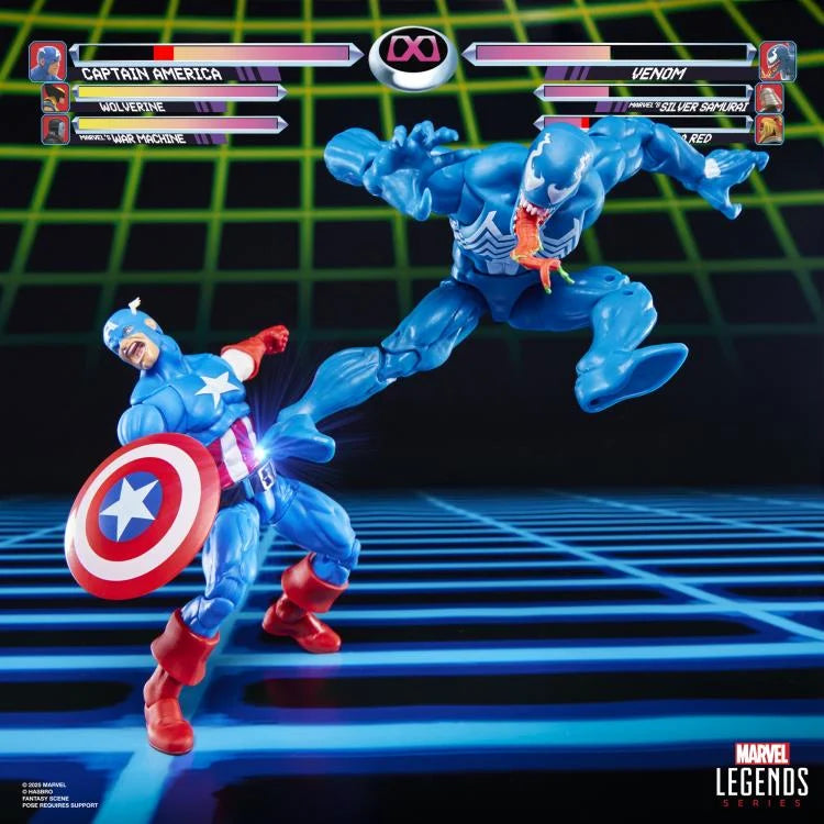 Captain America vs. Venom Marvel Legends Gamerverse Action Figure Two-Pack