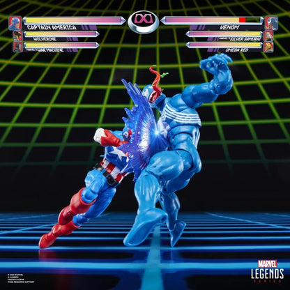 Captain America vs. Venom Marvel Legends Gamerverse Action Figure Two-Pack