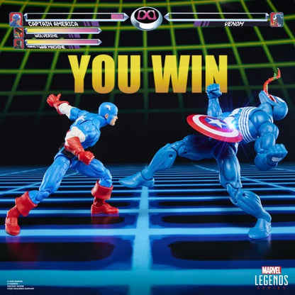 Captain America vs. Venom Marvel Legends Gamerverse Action Figure Two-Pack