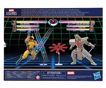 Wolverine vs. Silver Samurai Marvel Legends Gamerverse Action Figure Two-Pack