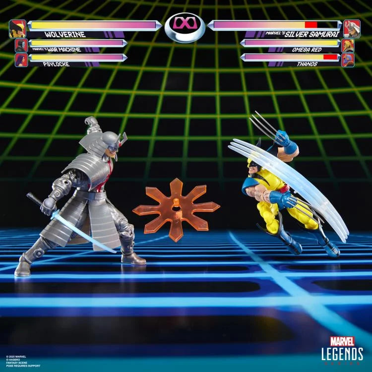 Wolverine vs. Silver Samurai Marvel Legends Gamerverse Action Figure Two-Pack