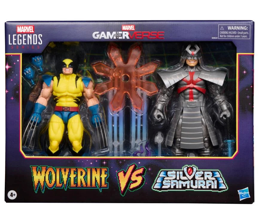 Wolverine vs. Silver Samurai Marvel Legends Gamerverse Action Figure Two-Pack