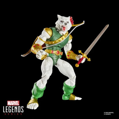Marvel Legends Man-Wolf Action Figure with Exclusive Magic: The Gathering Promo Card