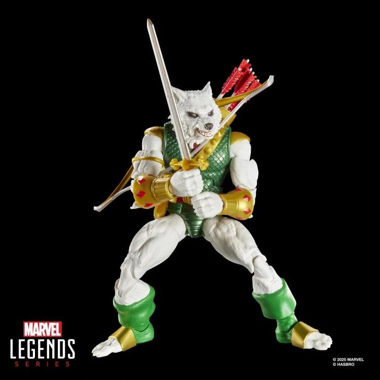Marvel Legends Man-Wolf Action Figure with Exclusive Magic: The Gathering Promo Card