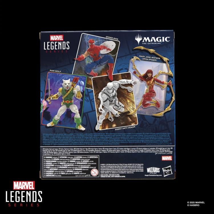 Marvel Legends Man-Wolf Action Figure with Exclusive Magic: The Gathering Promo Card