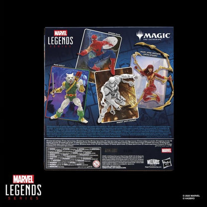 Marvel Legends Spider-Man Action Figure with Exclusive Magic The Gathering Promo Card
