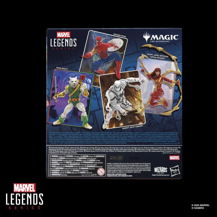 Marvel Legends Spider-Man Action Figure with Exclusive Magic The Gathering Promo Card