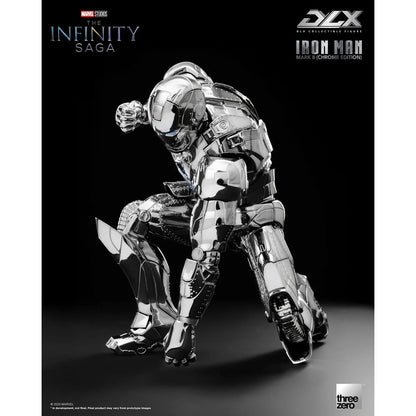 Marvel: The Infinity Saga DLX Iron Man Mark 2 (Chrome Edition) 1/12 Scale Action Figure - view 9