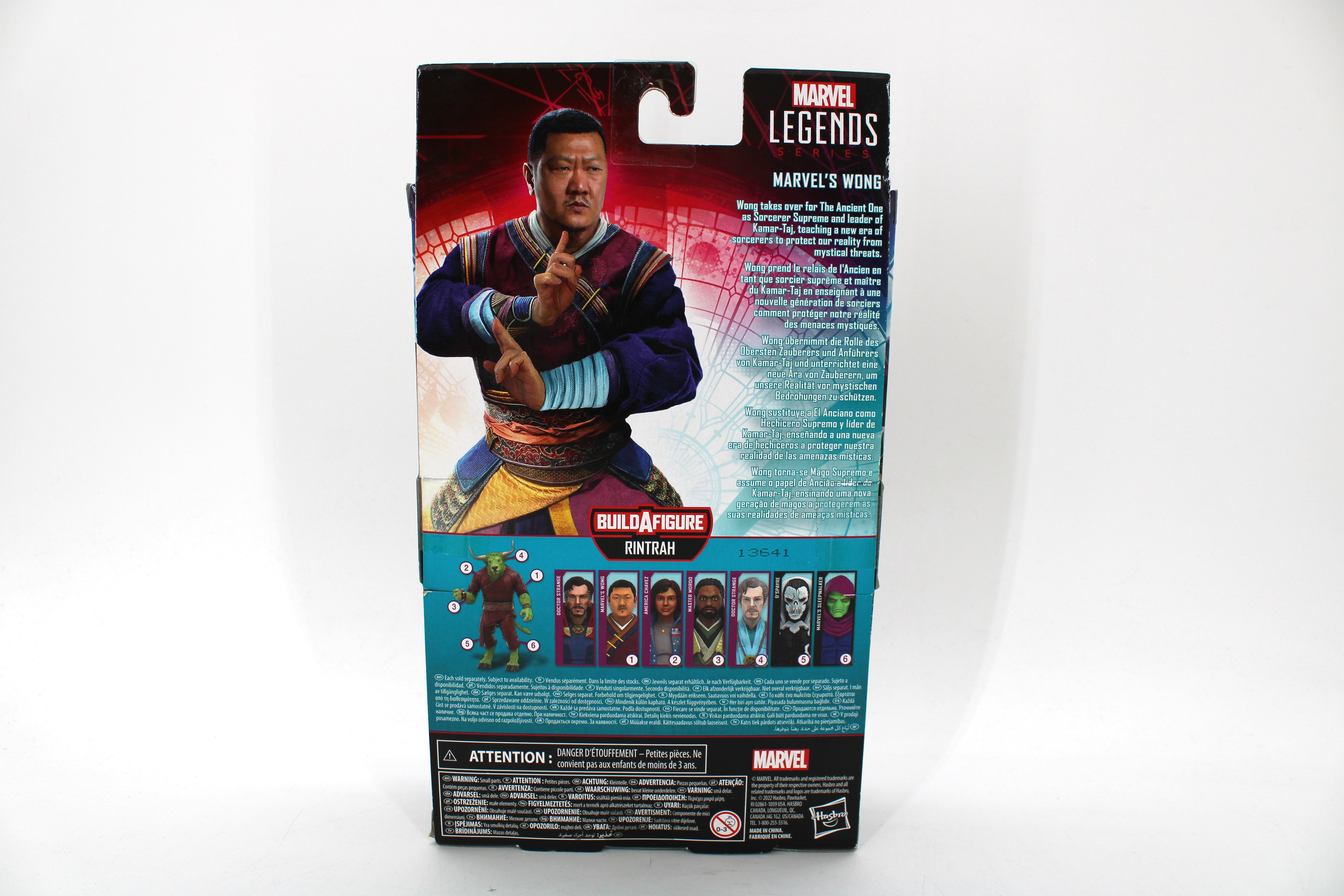 Marvel Legends Series Wong Action Figure (BAF Rintrah) (2022 Hasbro) - view 2