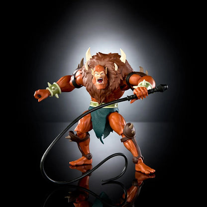 Masters of the Universe Origins Beast Man 200X figure close-up detail view