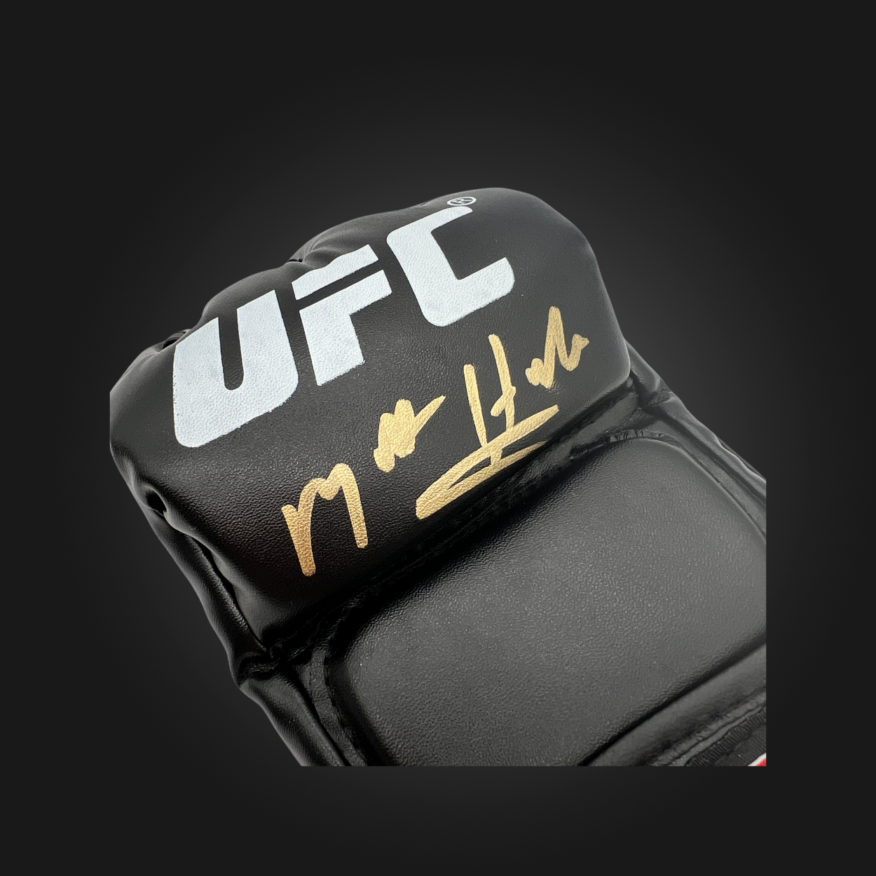 Matt Hughes Autographed MMA Glove (JSA Certified Authentic)