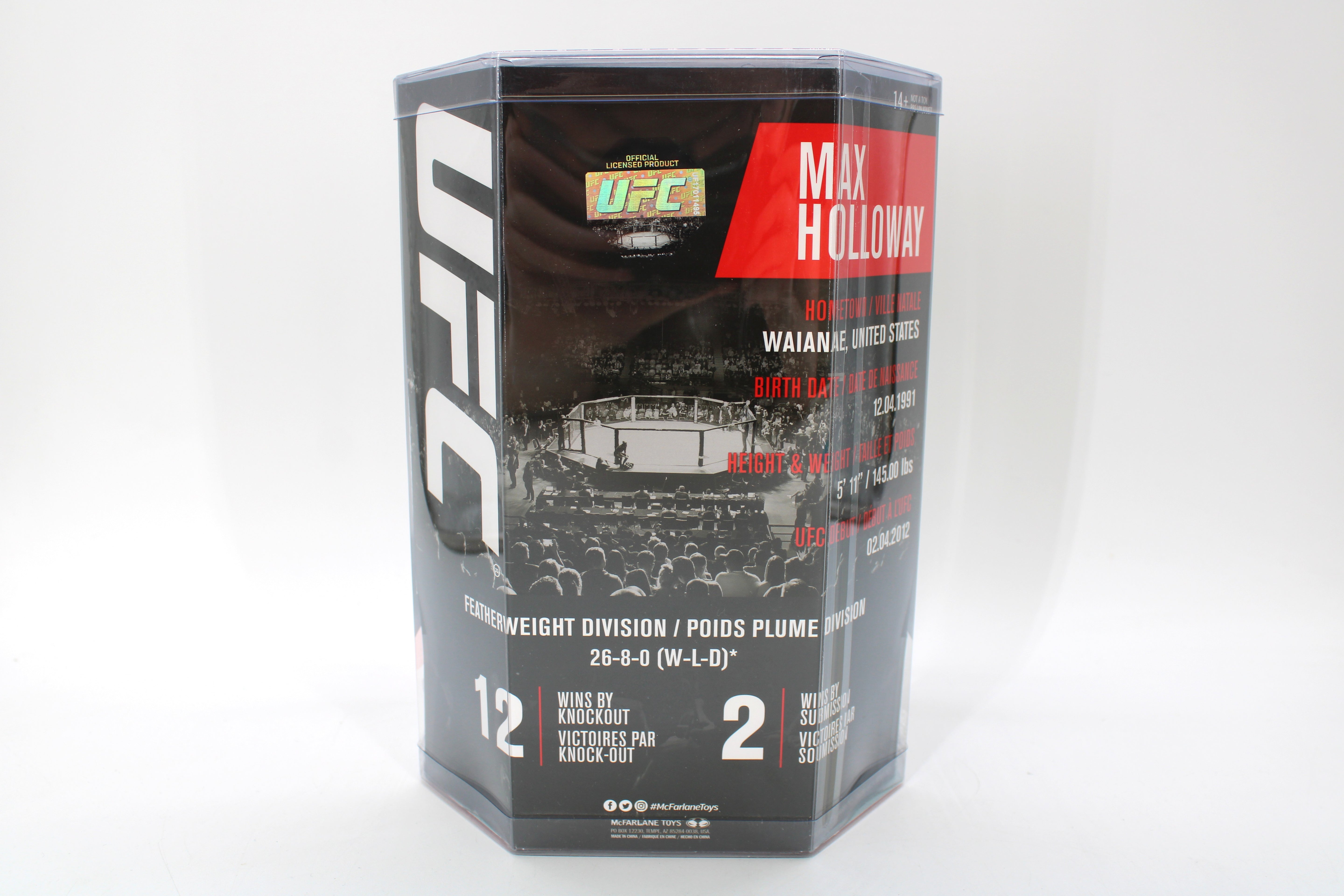 UFC Legacy Series Max Holloway Action Figure (2025 McFarlane Toys) - view 2