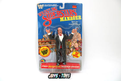 WWF Wrestling Superstars Mean Gene Okerlund Action Figure (1985) product image