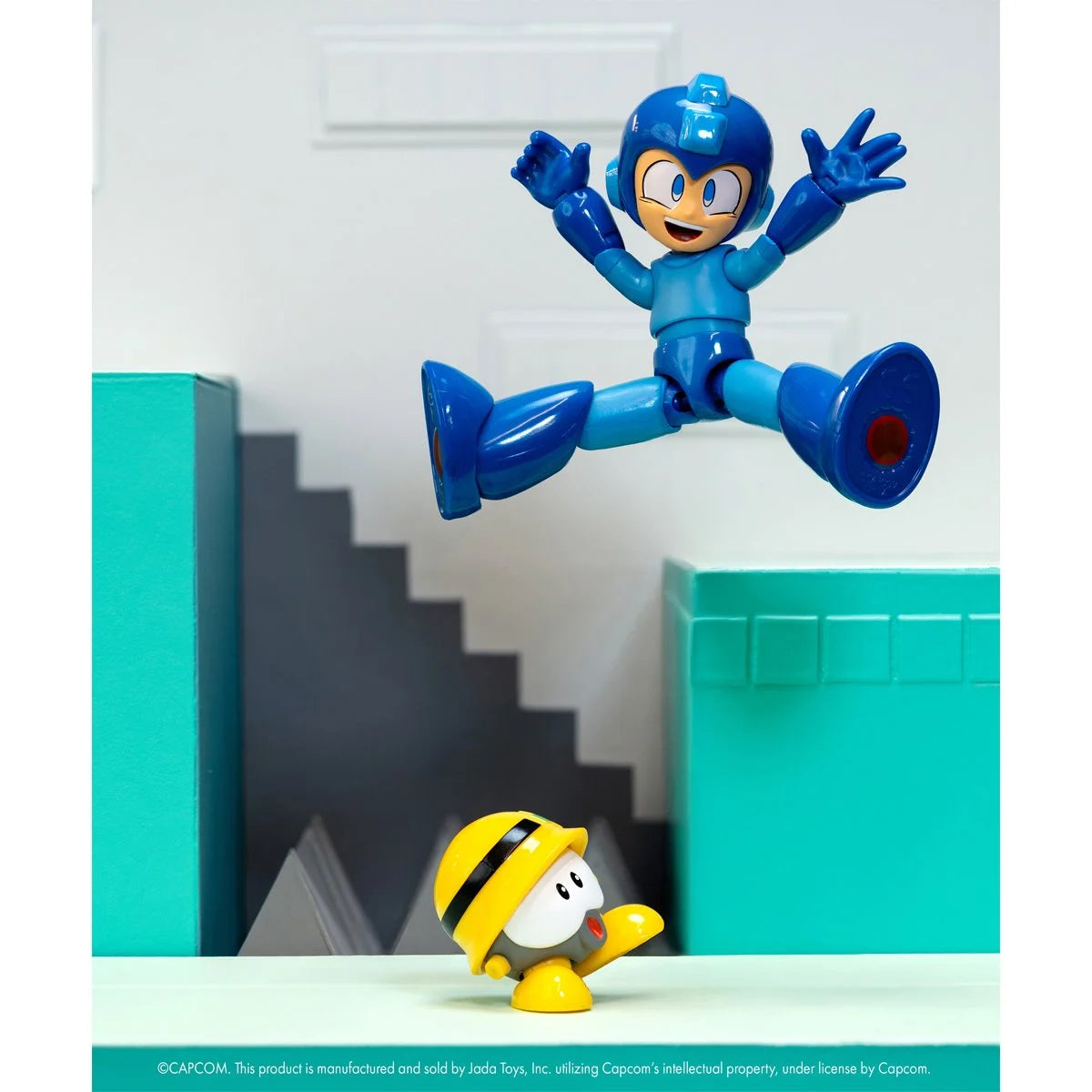 Mega Man Deluxe 1/12 scale action figure by Jada Toys from Capcom gaming franchise