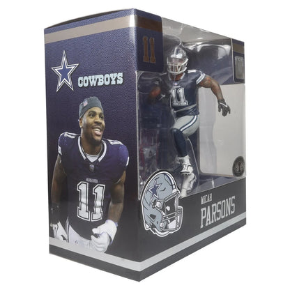 Micah Parsons (Navy Jersey) Platinum Chase - Dallas Cowboys NFL SportsPicks 2024 Posed Figure