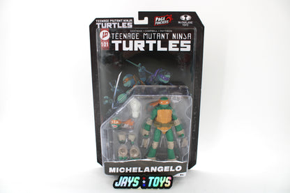 TMNT Michelangelo Page Punchers Action Figure (2025 McFarlane Toys) product image