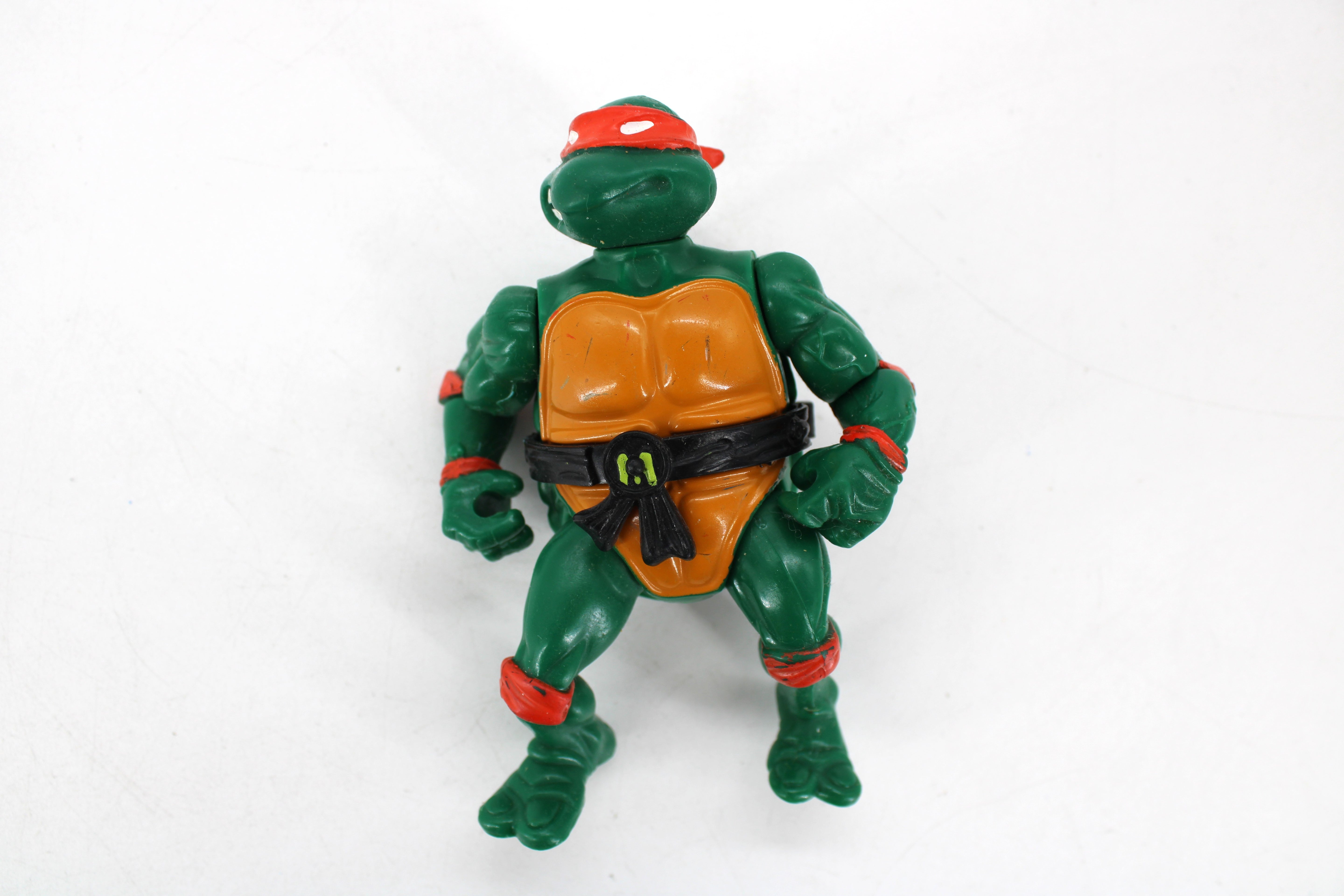 TMNT Michelangelo Hard Head Action Figure (1988 Playmates Toys) - view 2