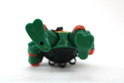TMNT Michelangelo Hard Head Action Figure (1988 Playmates Toys) - view 4