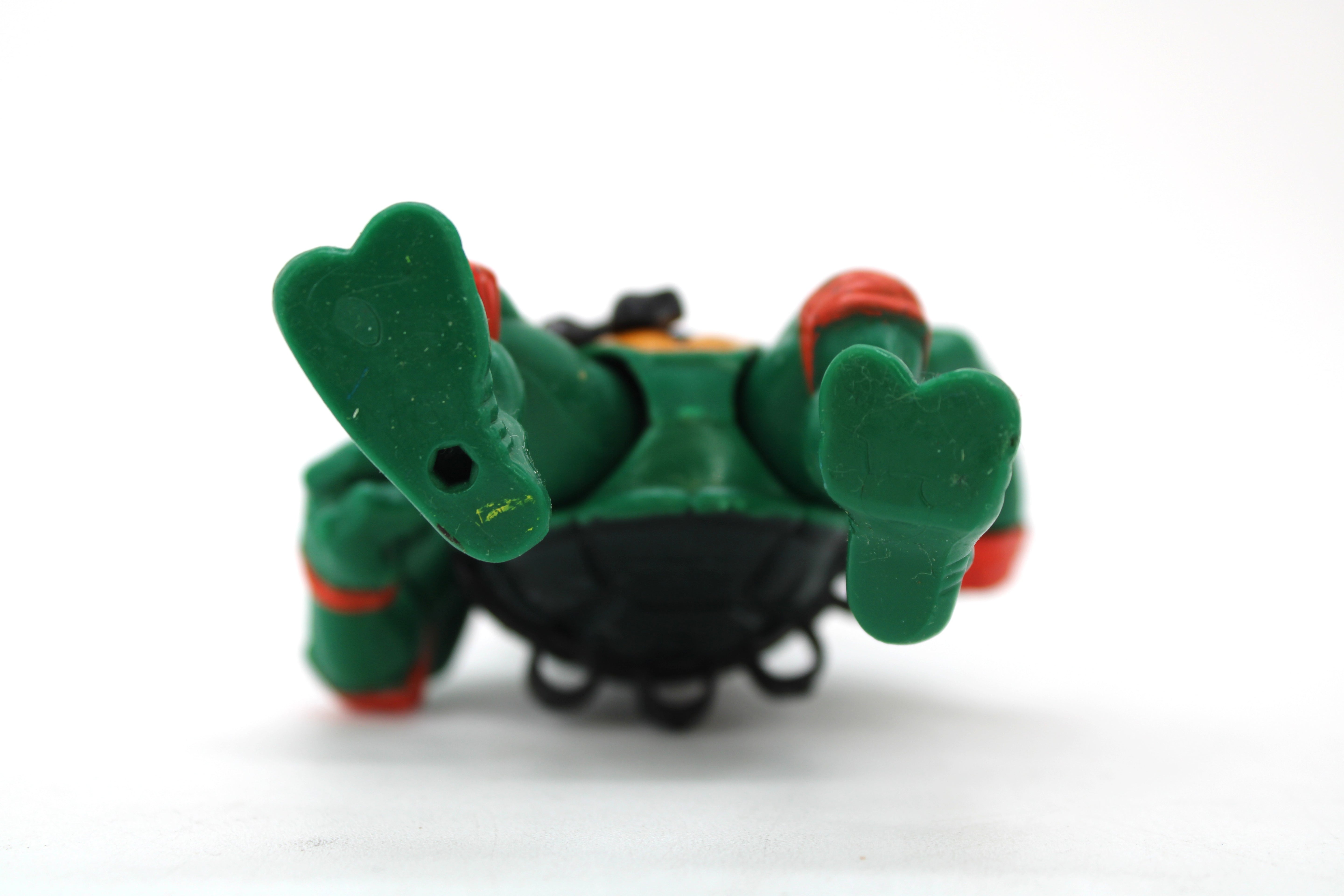 TMNT Michelangelo Hard Head Action Figure (1988 Playmates Toys) - view 4