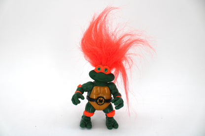 TMNT Michelangelo Turtle Troll Action Figure (1993 Playmates Toys) - view 2