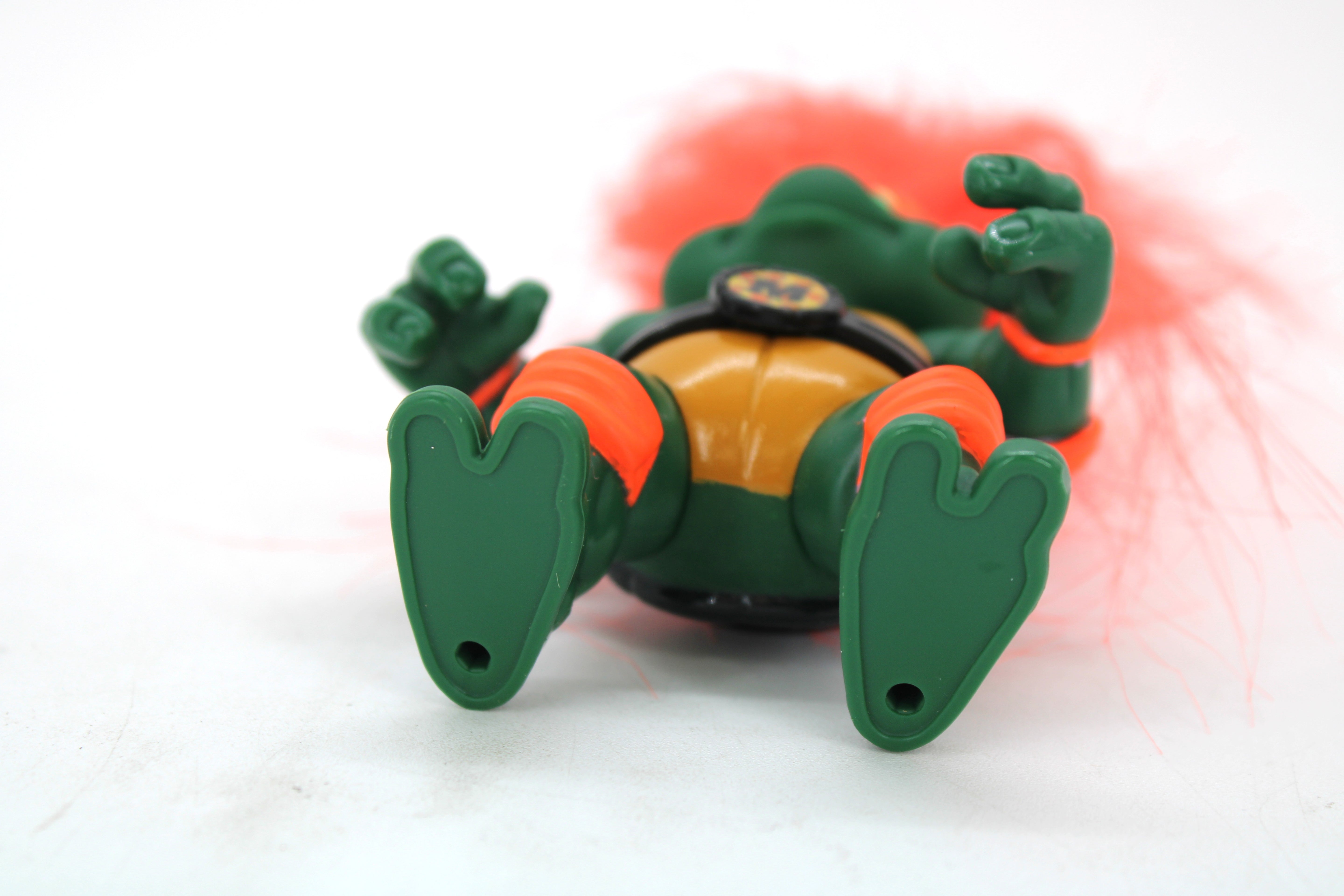 TMNT Michelangelo Turtle Troll Action Figure (1993 Playmates Toys) - view 4