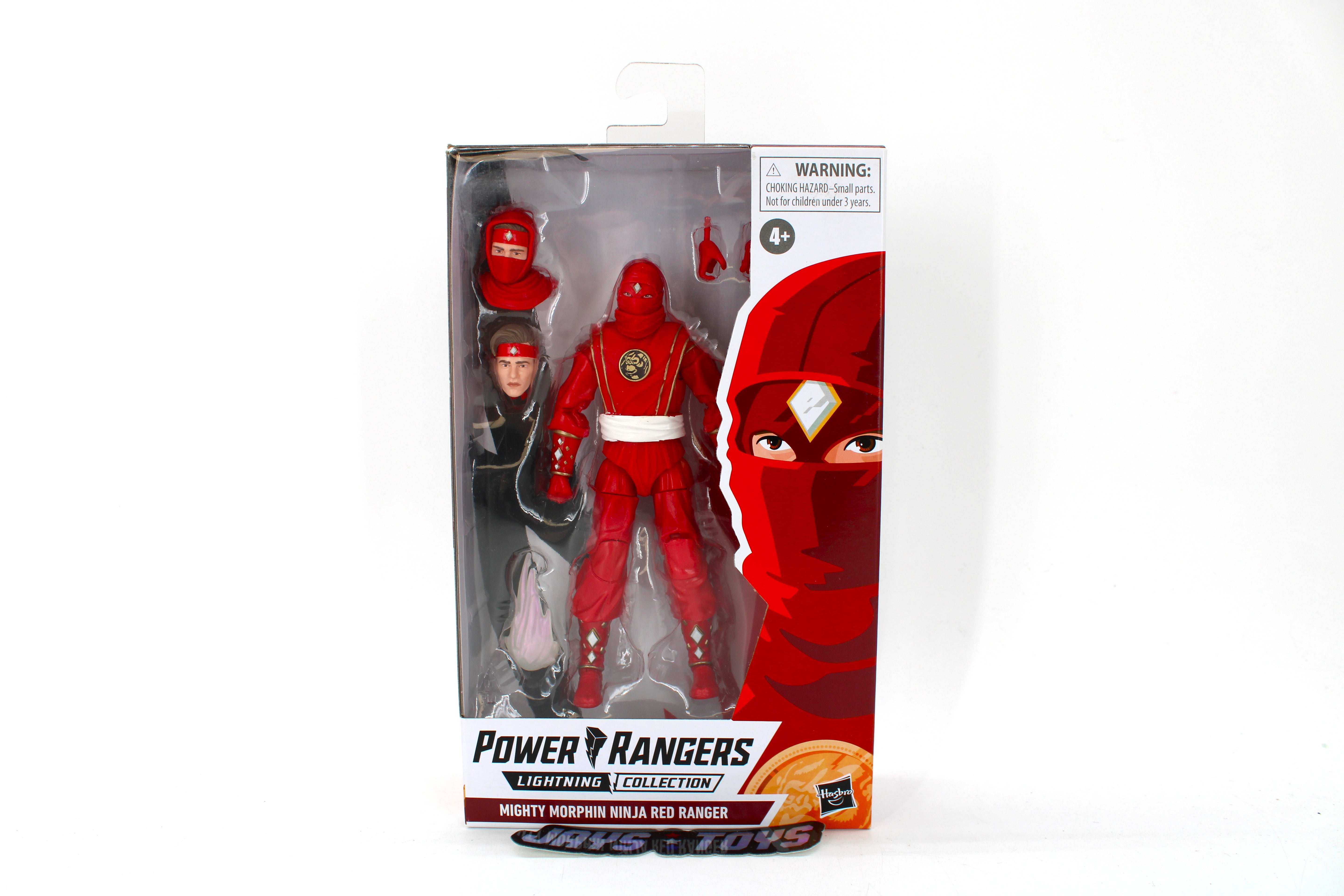 Power Rangers Lightning Collection Ninja Red Ranger Action Figure (2021) product image
