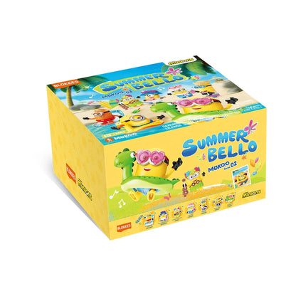 Minions Mokoo 02 Summer Bello Blind Box Mini Model Kit Case of 6