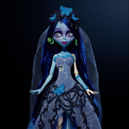 Monster High x Corpse Bride Skullector Emily Doll