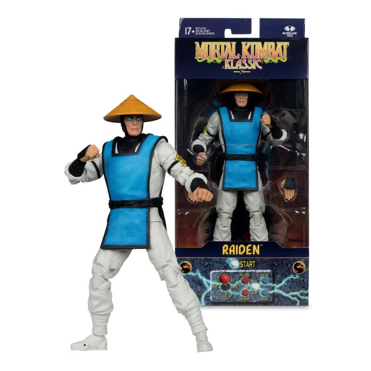 Raiden Mortal Kombat Klassic 7" Action Figure
