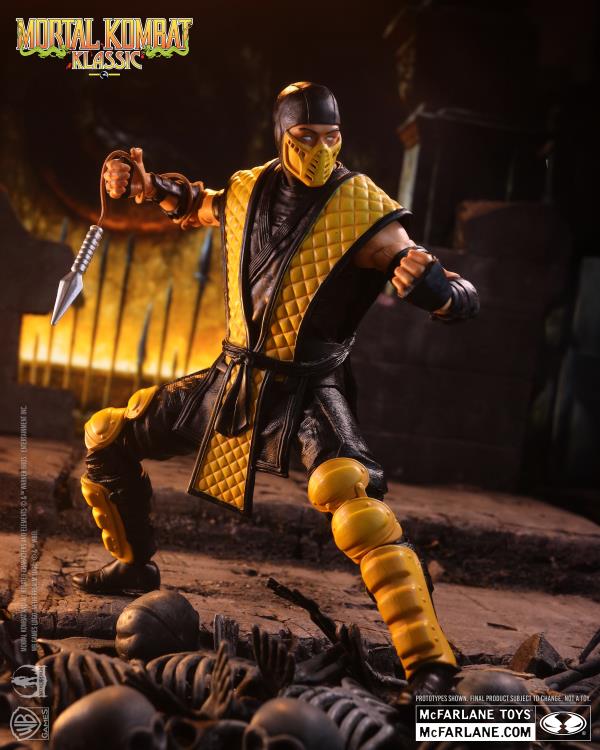 Mortal Kombat Klassic Scorpion 7" Action Figure
