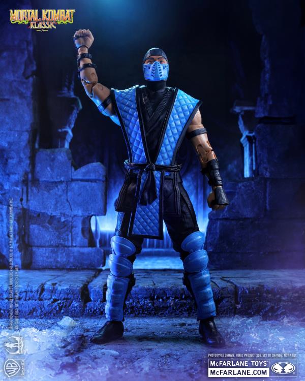 Mortal Kombat Klassic Sub-Zero 7" Action Figure