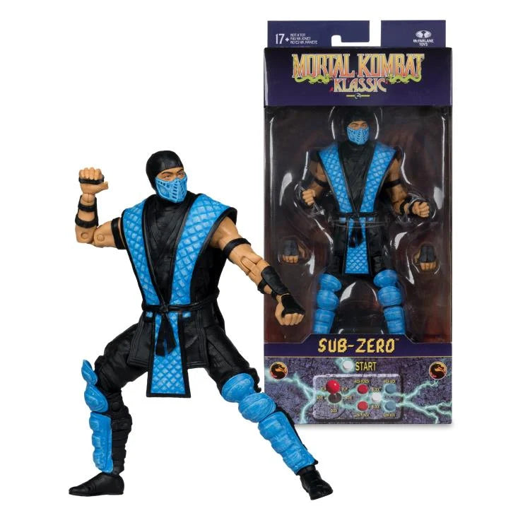 Mortal Kombat Klassic Sub-Zero 7" Action Figure