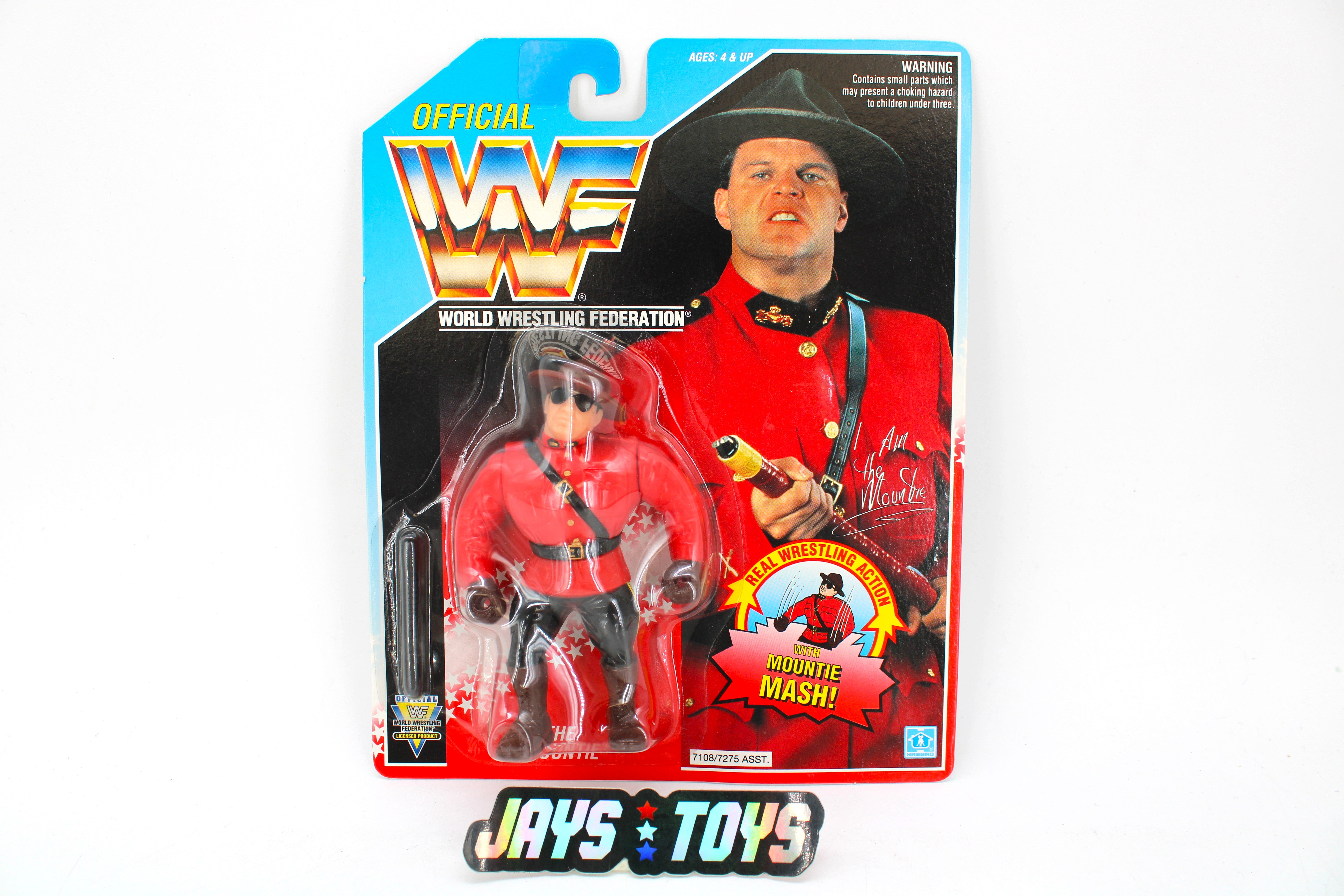 WWF Mountie Action Figure (1992) – Carded Vintage Wrestling Figure product image