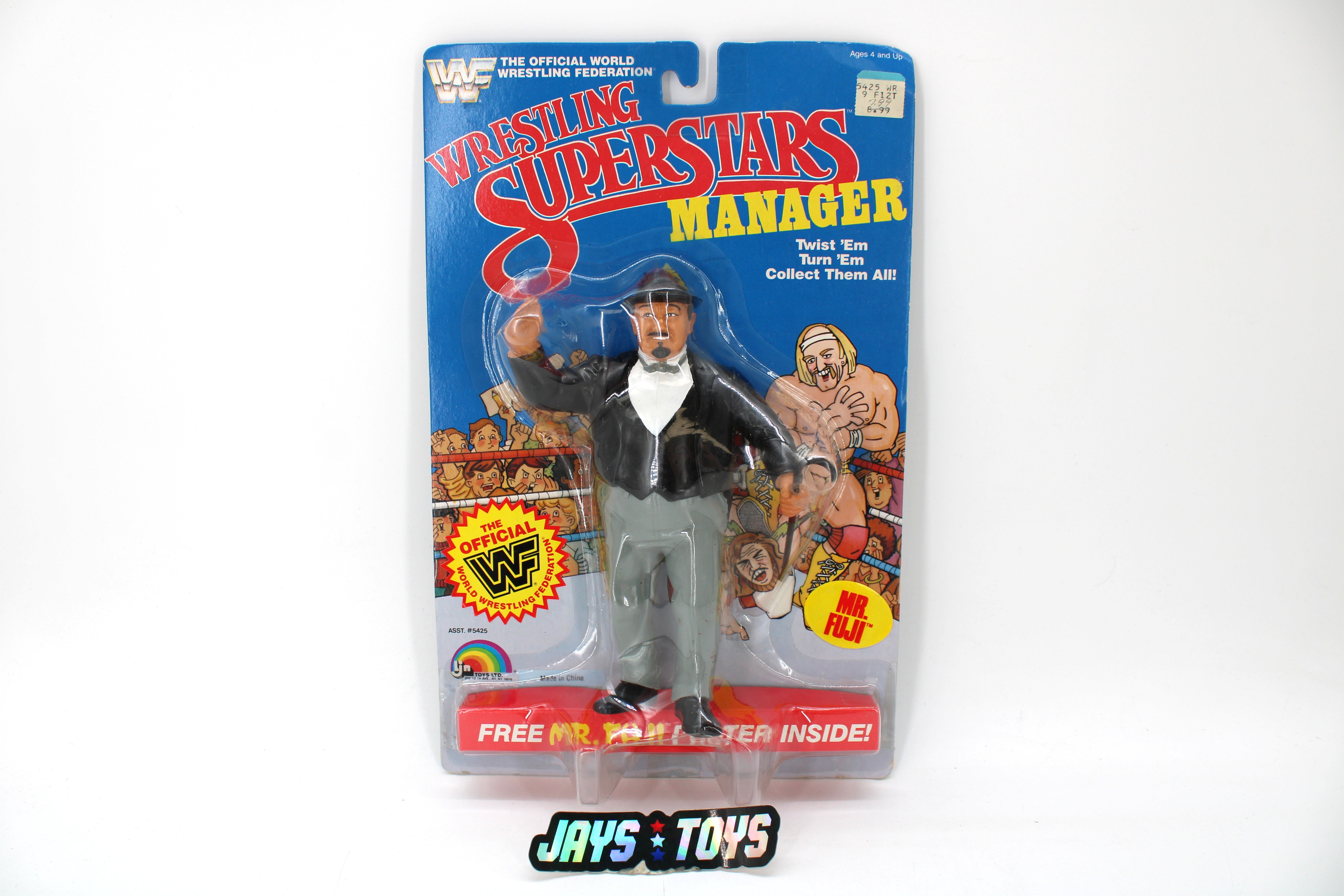 Mr. Fuji Wrestling Superstars 8-Inch Action Figure – Jay's Toys