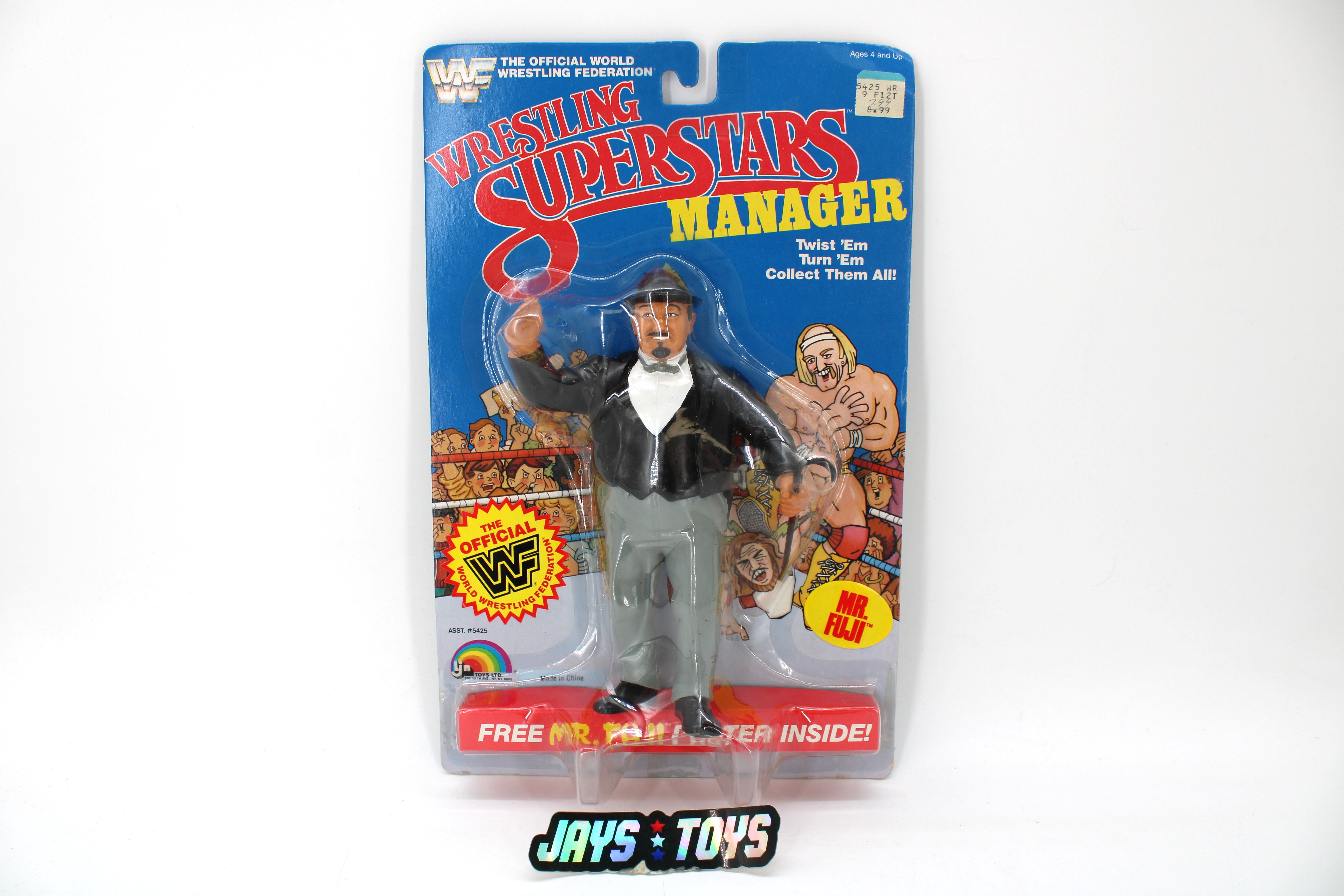WWF Wrestling Superstars Mr. Fuji Action Figure (1985) product image