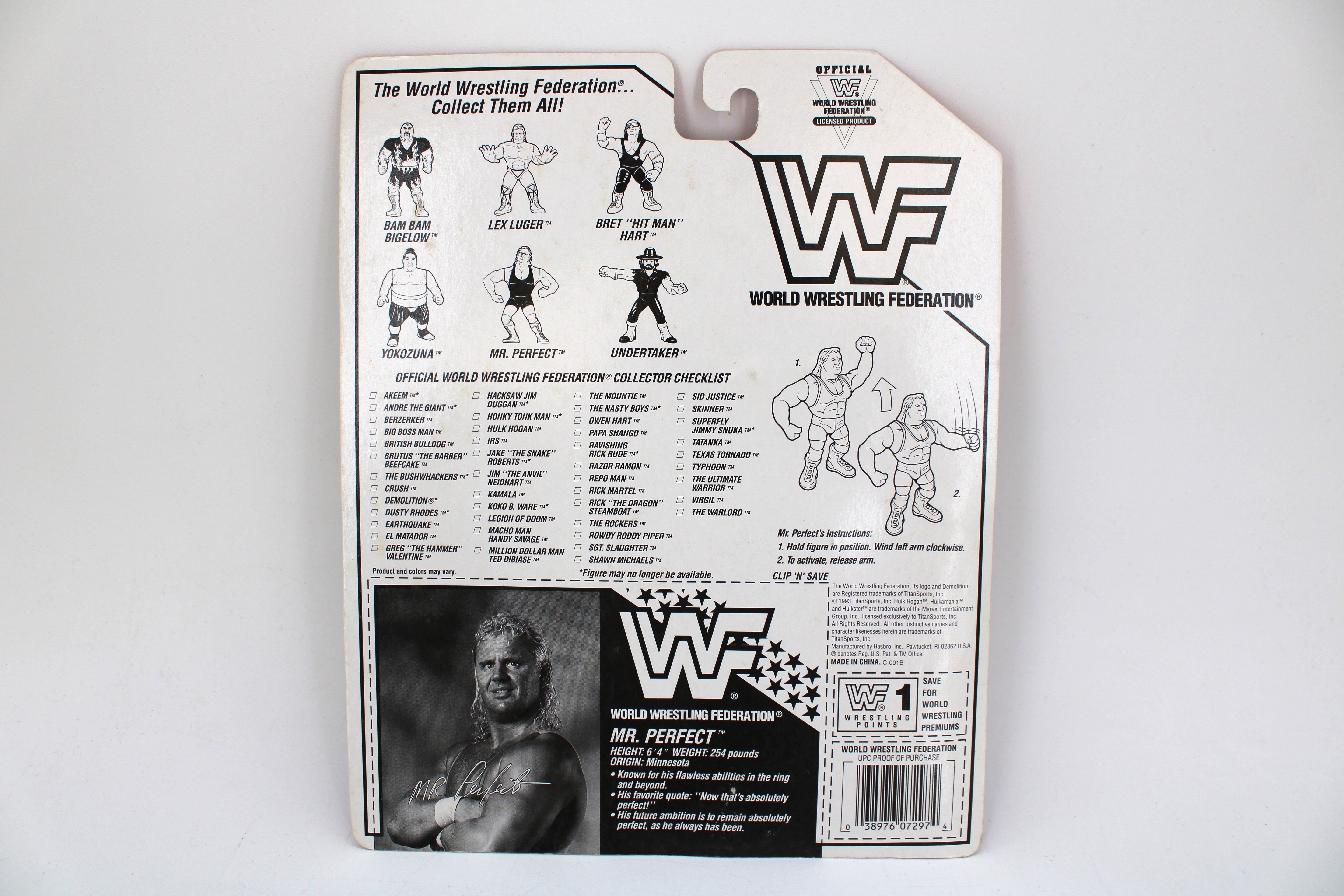 WWF Mr. Perfect Action Figure (1993) - view 2