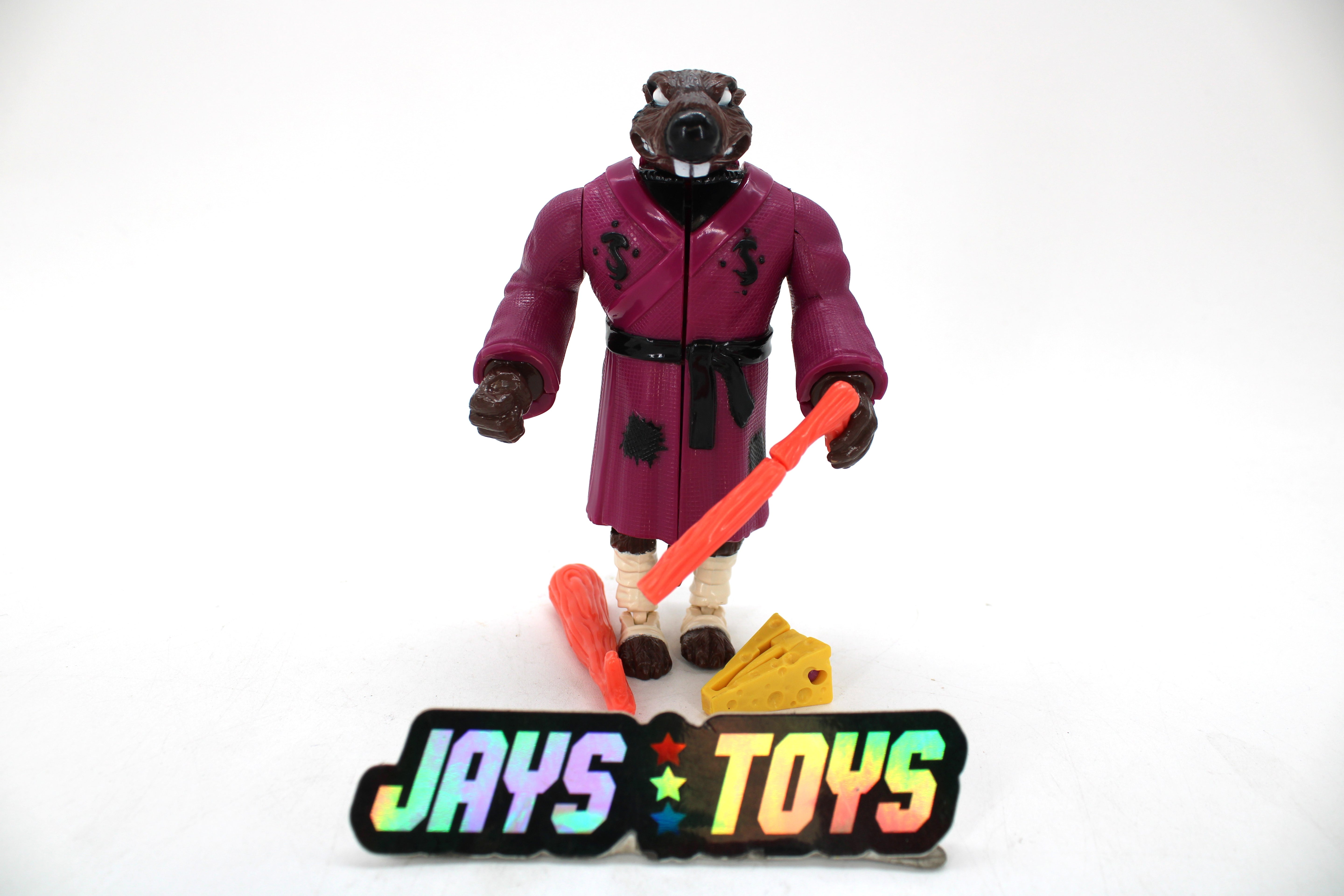 TMNT Mutatin' Splinter Action Figure (1992 Playmates Toys) product image