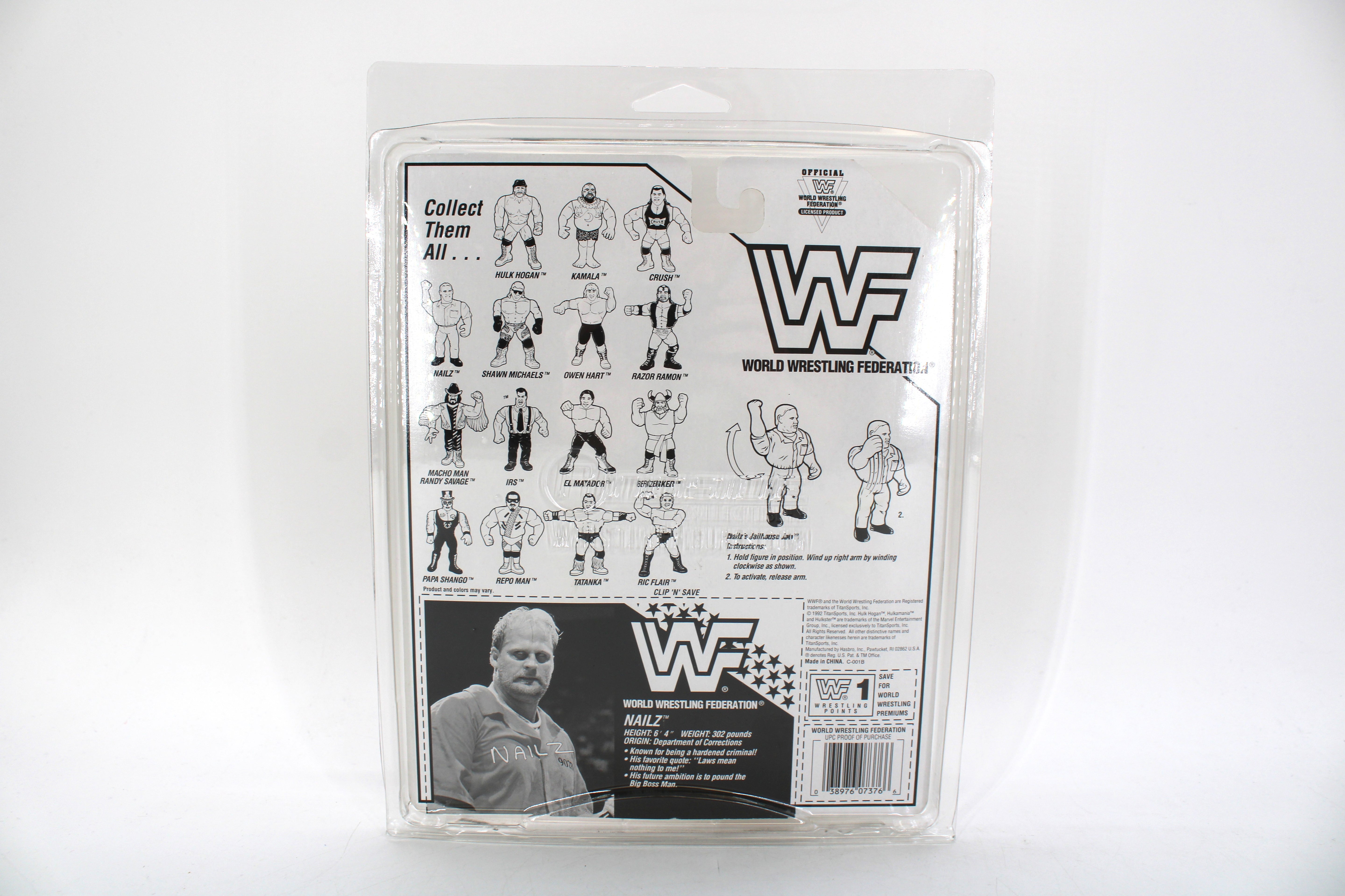 WWF Nailz Action Figure (1992) - view 7