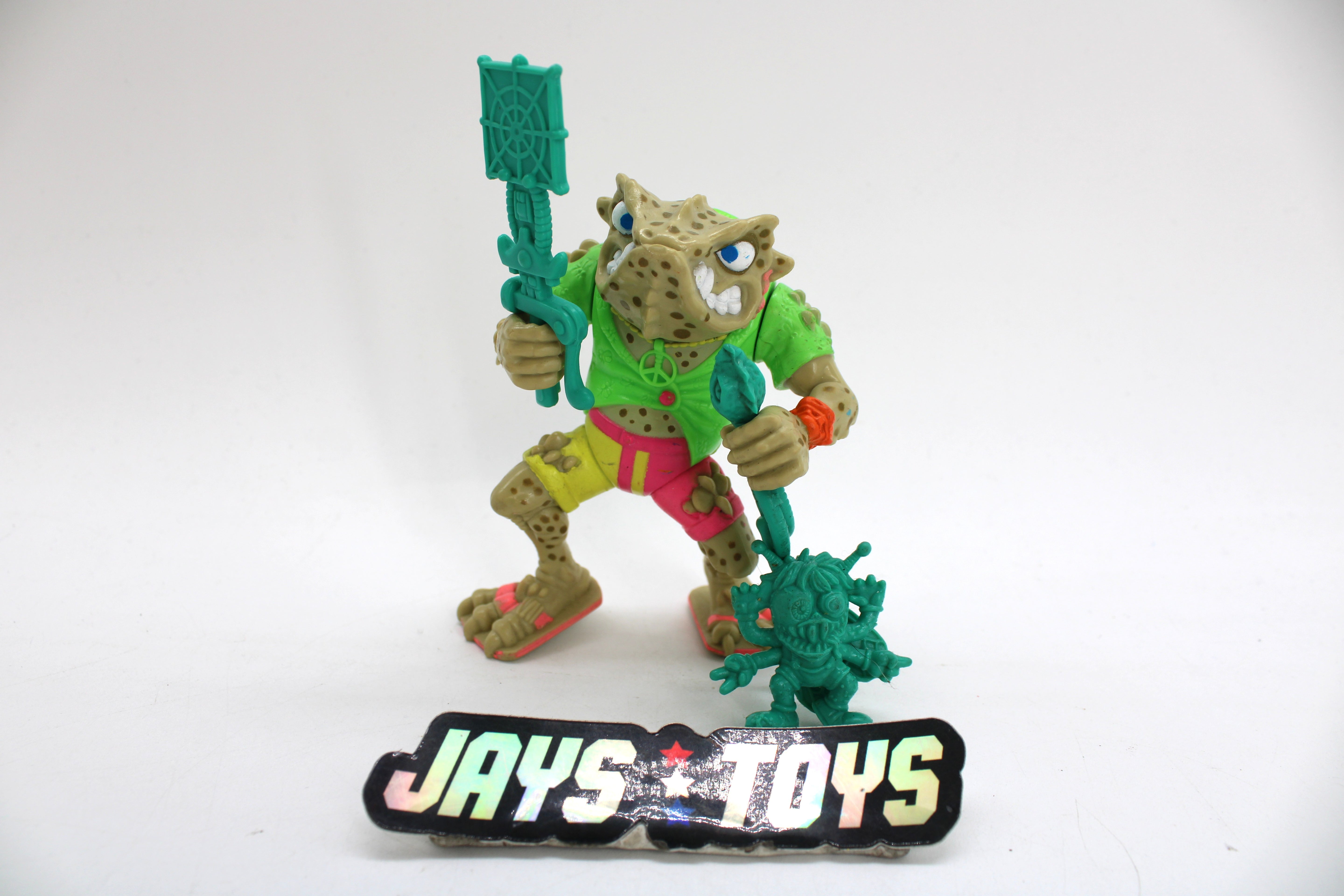 TMNT Napoleon Bonafrog Action Figure (1990 Playmates Toys) product image