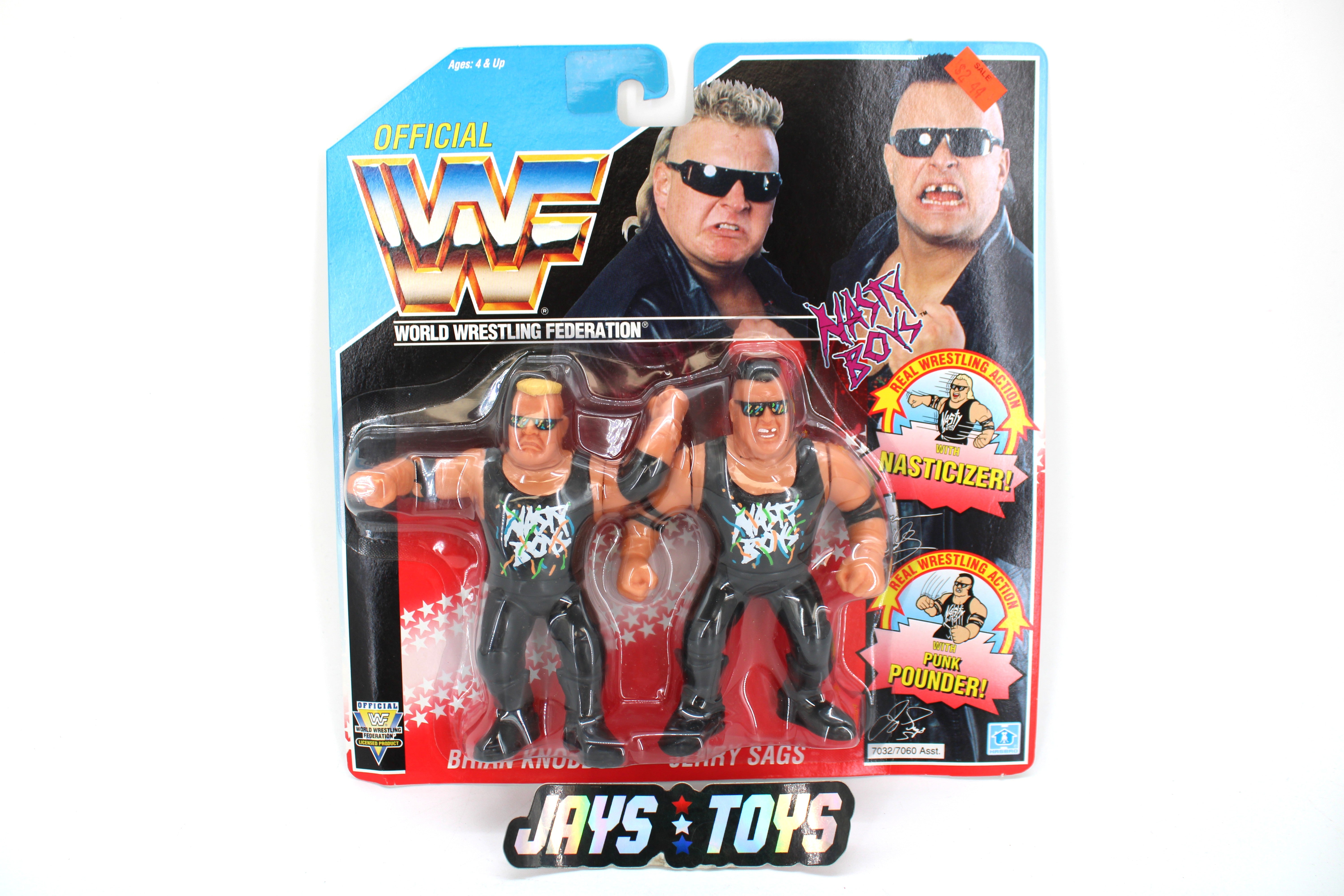 Brian Knobbs & Jerry Sags WWF 4.5-Inch Action Figure 2-Pack