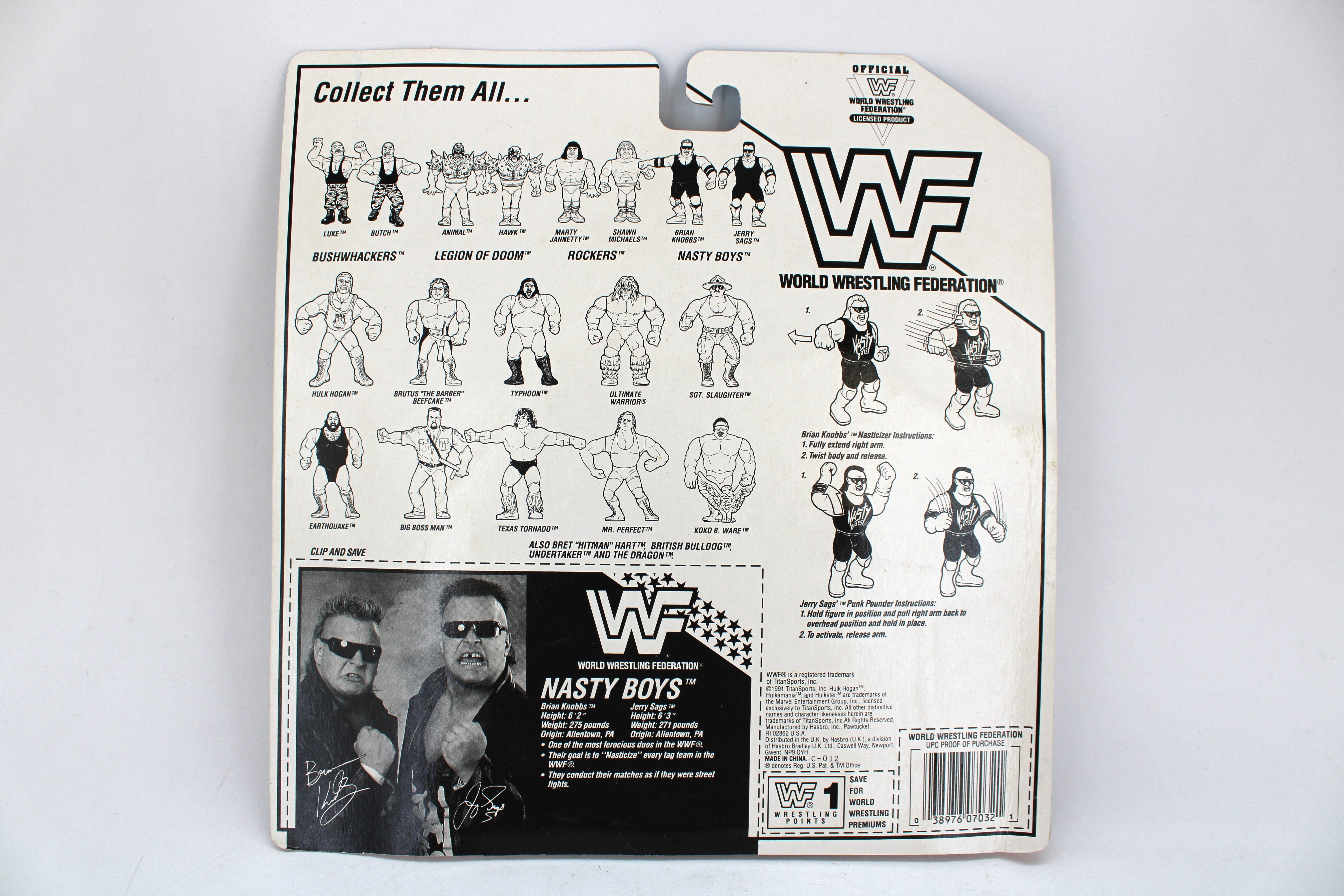Brian Knobbs & Jerry Sags WWF 4.5-Inch Action Figure 2-Pack