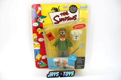 The Simpsons: World of Springfield Ned Flanders Action Figure (2000 Playmates Toys) product image