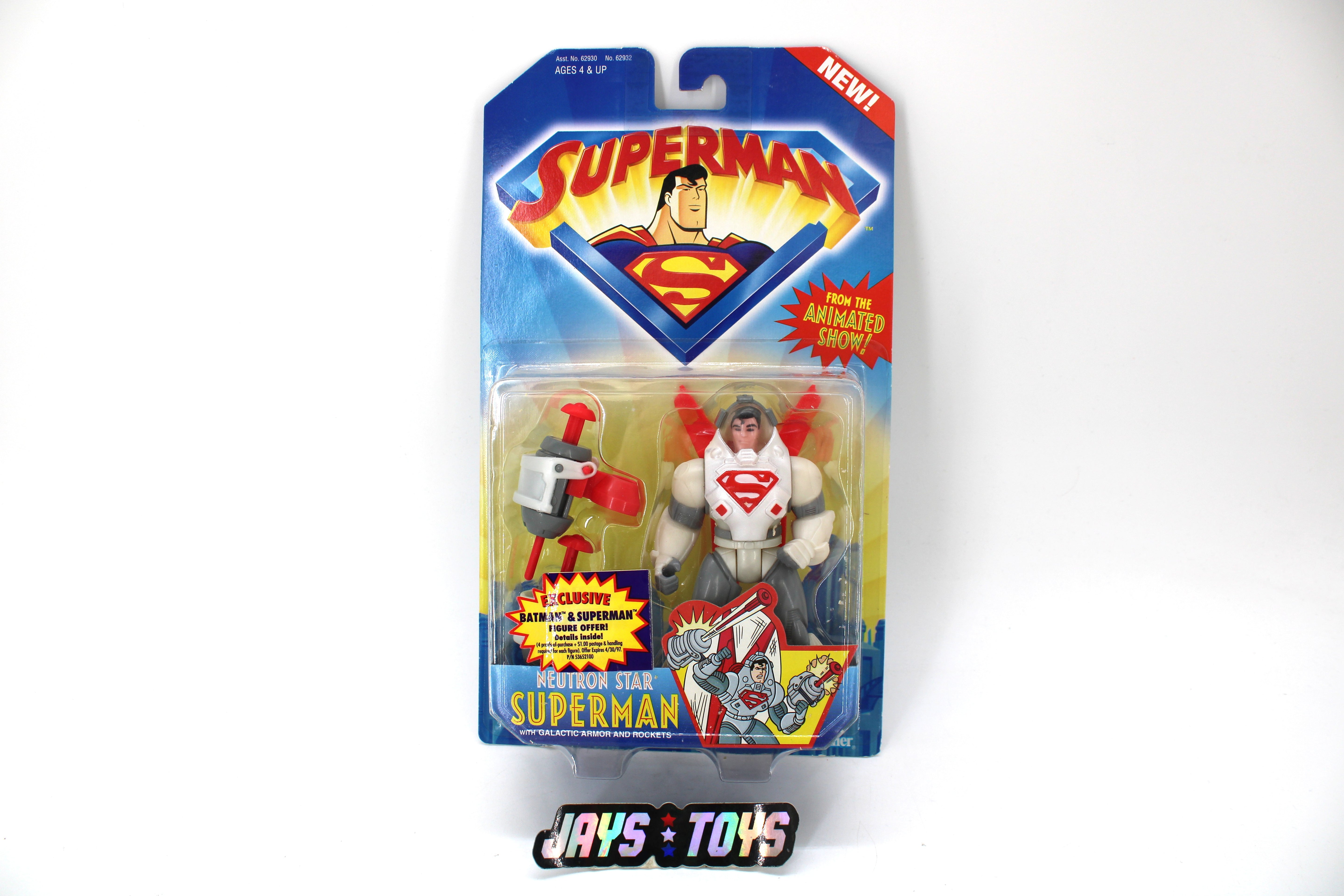 Superman: The Animated Series Neutron Star Superman Action Figure (1996) product image