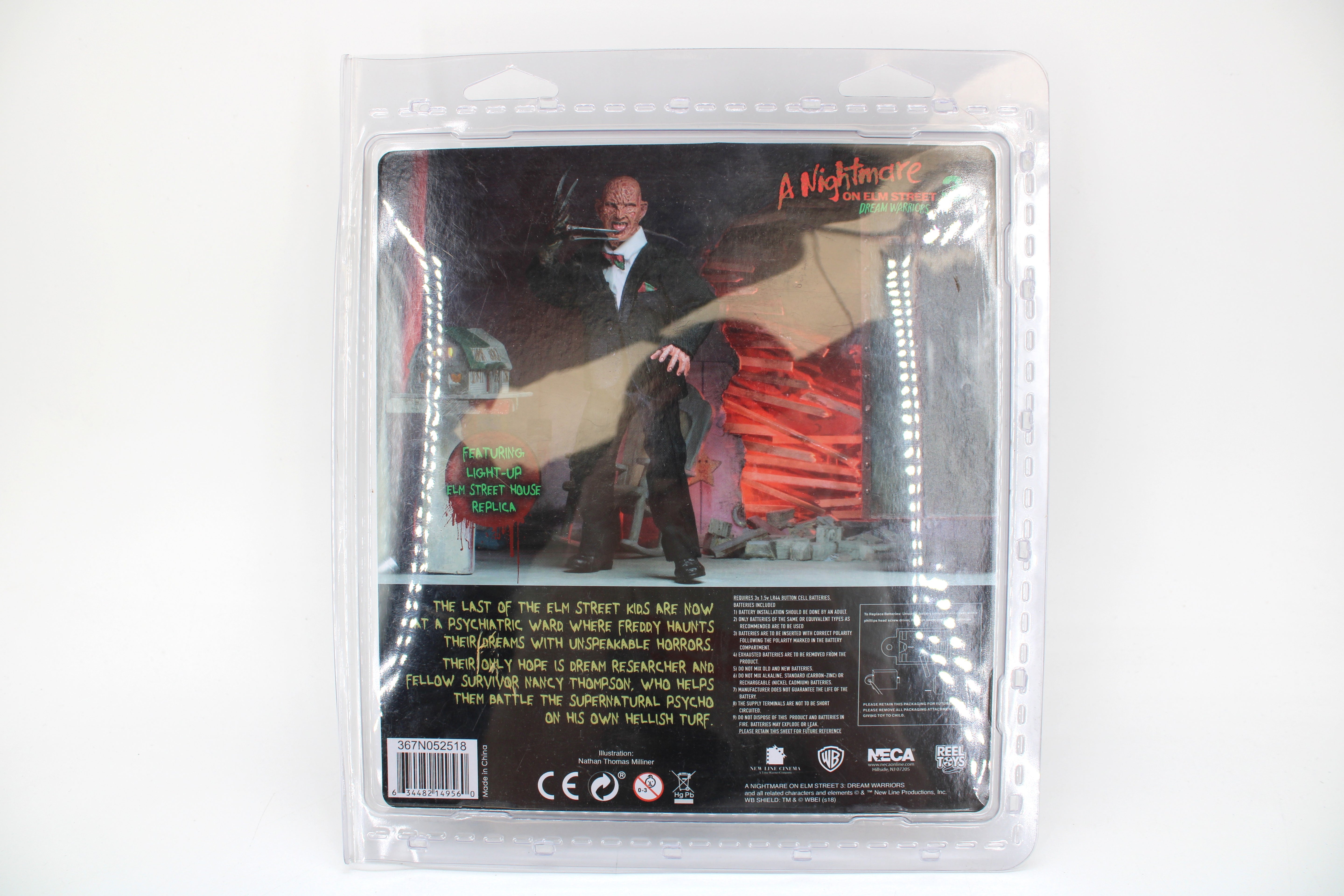Reel Toys A Nightmare on Elm Street Freddy Krueger in Tuxedo Action Figure (2018 NECA) - view 2